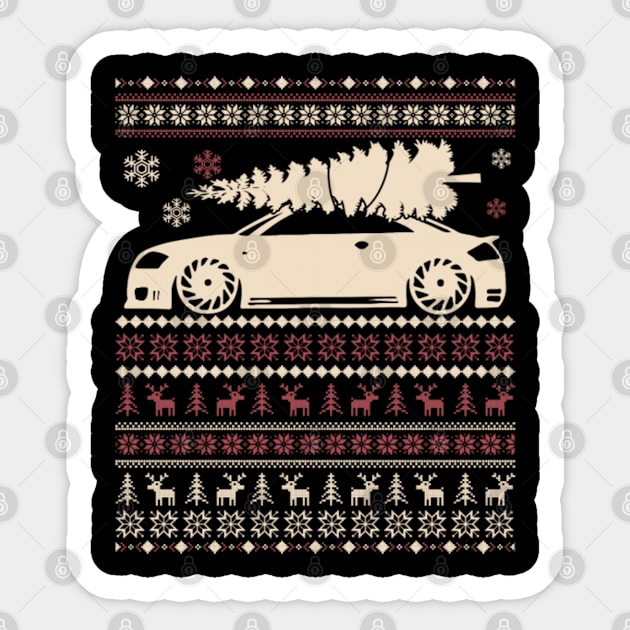 Merry Ugly Christmas Sweater Sticker by uglygiftideas